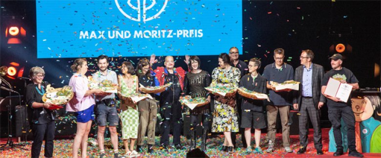 Pressemitteilung: Max und Moritz-Preis 2022 in neun Kategorien vergeben