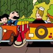 AUSSTELLUNG im Erich-Ohser-Haus Plauen noch bis zum 15.10.23 - Vater und Sohn in Amerika – e.o.plauen trifft Frank Kings Gasoline Alley