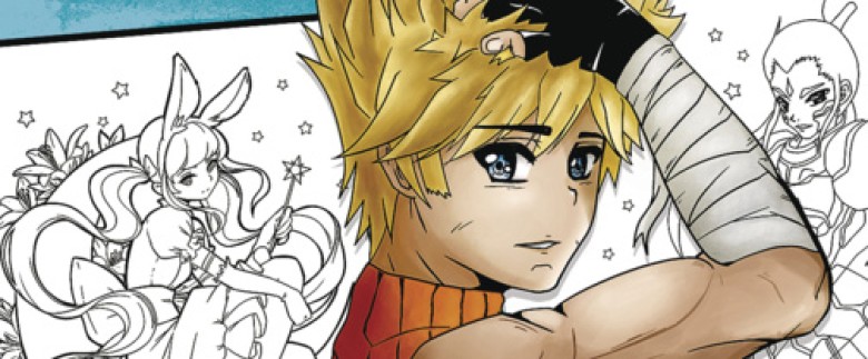 I love Manga & Anime - Das Malbuch