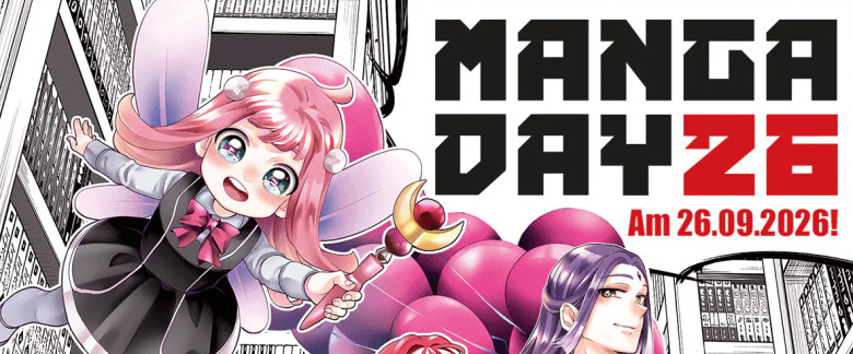 Das Datum für den MANGA DAY 2026 steht fest: 26.09.2026! - Am 26. September 2026 findet der fünfte MANGA DAY statt und feiert Jubiläum.