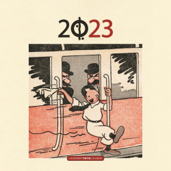 Tim & Struppi Wandkalender 2023