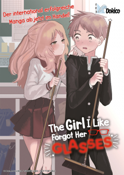 Dokico - Poster: The Girl I Like Forgot Her Glasses