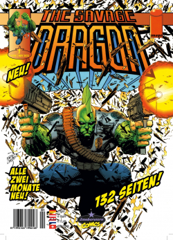 The Savage Dragon 1 Variant Cover